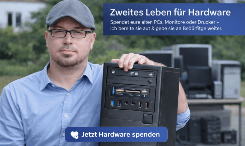 Zweites Leben für Hardware – Gemeinsam Gutes tun